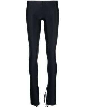 KNWLS Skinny Drawstring Trousers - Blue