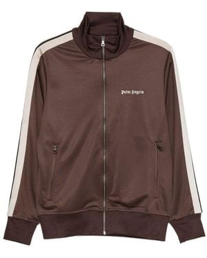 Palm Angels Survêtement en nylon avec logo classique - Marron