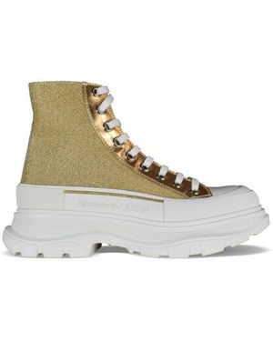 McQueen Sneakers Tread Slick - Metálico