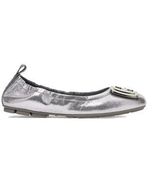 Hogan Ballet Flats - White