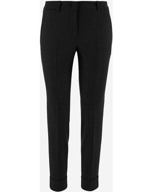 QL2 Donna Wool Blend Trousers - Black