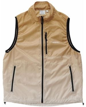 Gramicci Lt. Ripstop Windvest Clothing - Natural