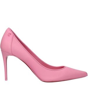 Louboutin Décolleté Kate Leather/Bubble - Pink