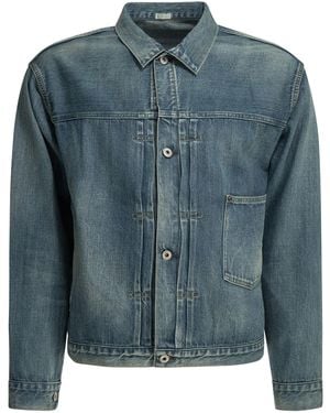 A.PRESSE Chaqueta vaquera "No 23" - Azul