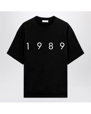 1989 STUDIO T Shirt Ss Logo - Black
