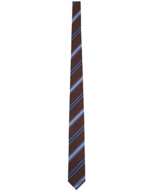 Ferragamo Cravatta - Brown