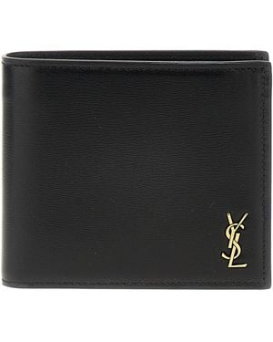 Saint Laurent Portefeuille «Est / Ouest» - Noir