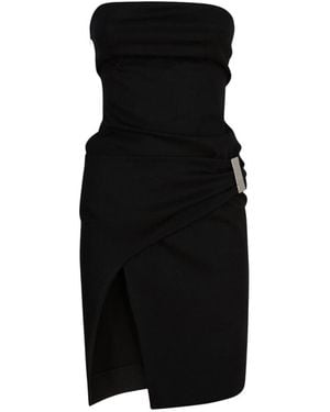 The Attico Midi Dress - Black