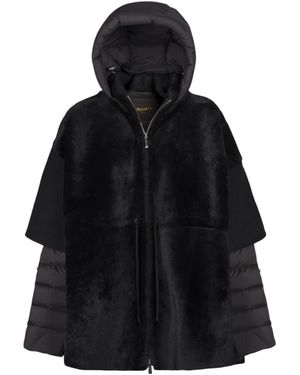 Moorer Mäntel Schwarz