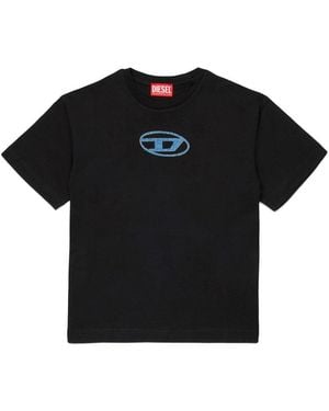 DIESEL T Shirt With Logo - Black