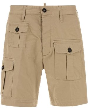 DSquared² Sexy Cargo Short - Natural