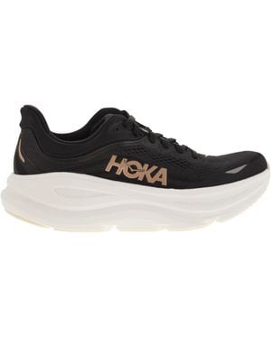 Hoka One One Bondi 9 Sneakers - Zwart