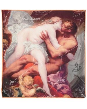 Vivienne Westwood Pañuelo The Kiss - Rosa