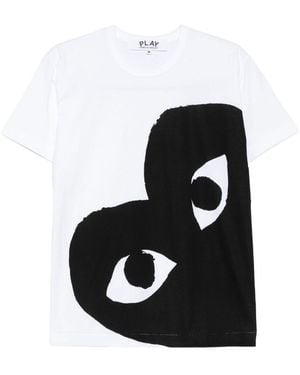 COMME DES GARÇONS PLAY Cotton T-Shirt - Black