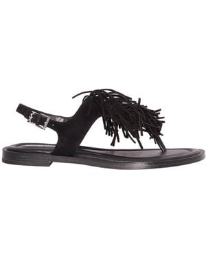 Michael Kors Indra Thong Sandal - Black