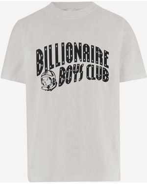 Billionaire Cotton T Shirt With Logo - Grey