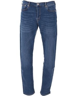 Paul Smith Herren-Jeans mit schmaler Passform - Blau