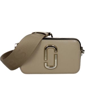 Marc Jacobs Shoulder Bags Leather/Khaki - Brown