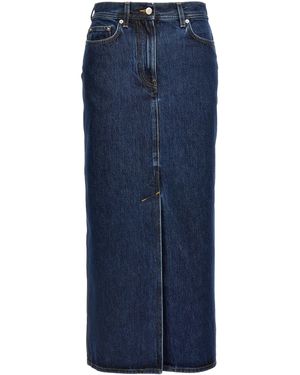 Loulou de Saison 'Rona' Skirt - Blue