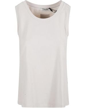 Max Mara Top Beige - Wit