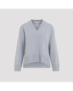 Peserico Pullover mit V-Ausschnitt - Blau