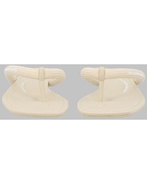 Alexander Wang Sandalo Infradito "Jenna Tubular" - Natural