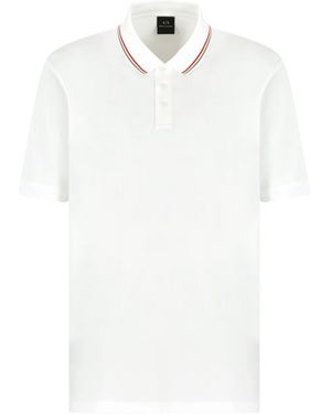 ARMANI EXCHANGE T Shirts And Polos - White