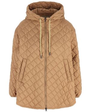 Herno Gesteppte Kapuzenjacke - Natur