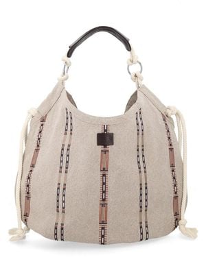 Isabel Marant Mini Tote Handbag - Natural