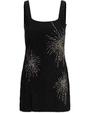 STAUD Beaded Dress - Black