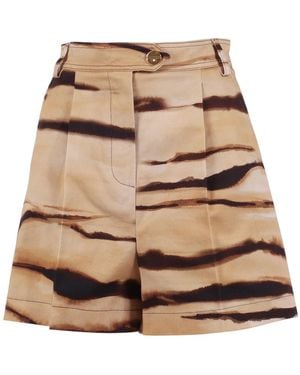 Elisabetta Franchi Shorts - Natural
