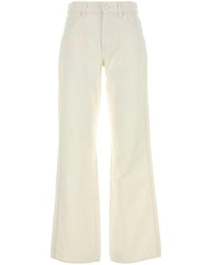 7 For All Mankind Denim Jeans - White
