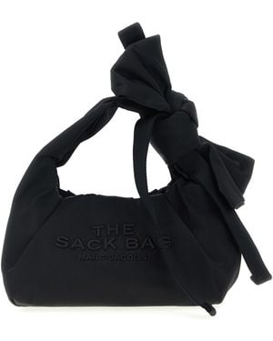 Marc Jacobs 'The Bow Nylon Mini Sack' Handtasche - Schwarz