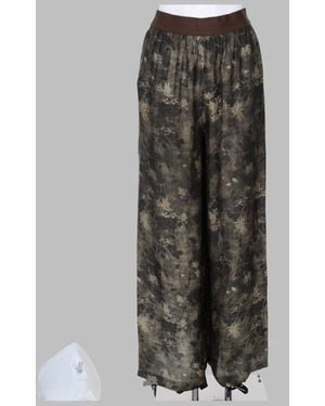 Uma Wang Viscose-Cupro Pants - Grey