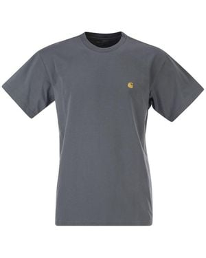 Carhartt Chase Cotton T-Shirt - Gray