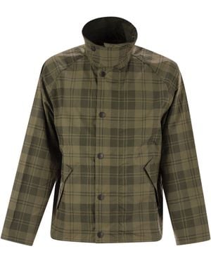 Barbour Transport Checked Jacket - Groen
