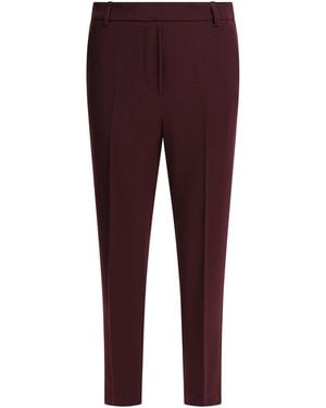 Semler Pants With Elasticized Waist Pants Bordeaux - Purple