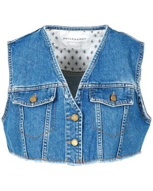 PHILOSOPHY BY LORENZO SERAFINI Jackets - Blue