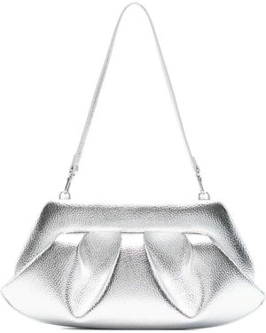 THEMOIRÈ Gea Laminierte Clutch - Mettallic