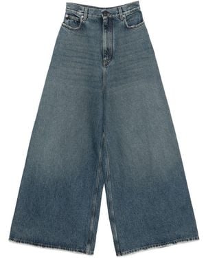 Balenciaga Flared Denim Jeans - Blue