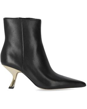 Michael Kors Luna Heeled Ankle Boot - Black