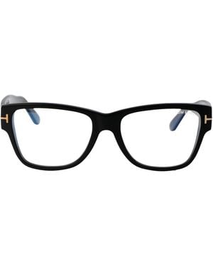 Tom Ford Squared Optical Ft5878 B 001 - Black