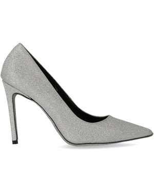 NCUB Gaba Glitter Pump - White