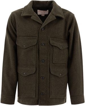 Filson Mackinaw Coats - Black
