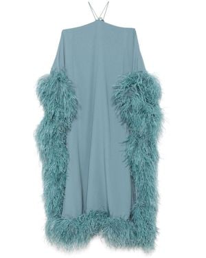 TALLER MARMO PRE Sza Sza Extravaganza Kaftan Dress - Blue