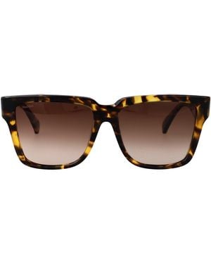Max Mara Squared Sunglasses Mm0078 53 F - Brown