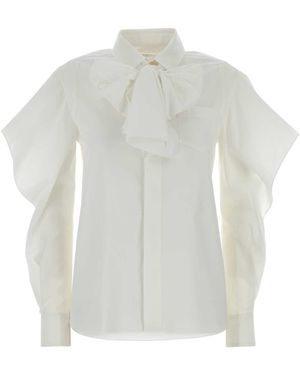 Sacai Regular Solid Shirt - White