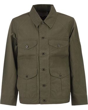 Filson Cotton Field Jacket With Utility Pockets - Green
