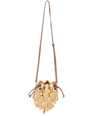 Anya Hindmarch Umhängetasche "Blowfish" - Mettallic