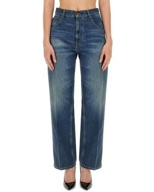 Victoria Beckham Boyfriend Jeans - Blue